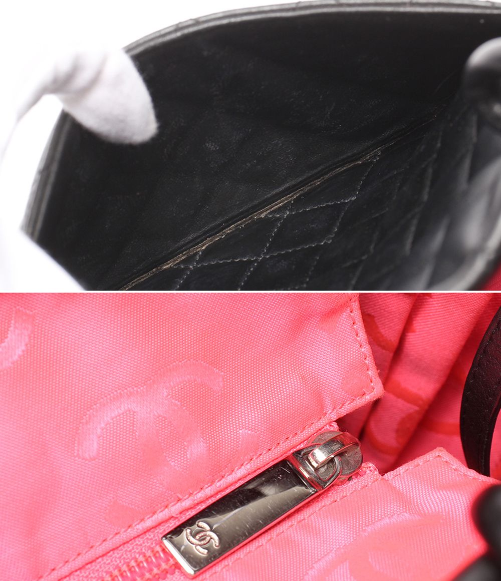 Chanel Tote Silver Cambon Line Lambskin — view 8