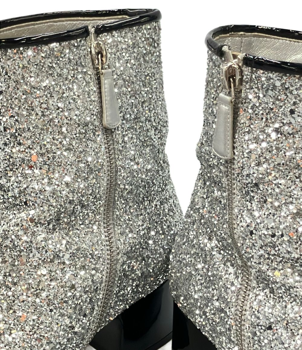 Chanel Short Boots Side Zip — view 7