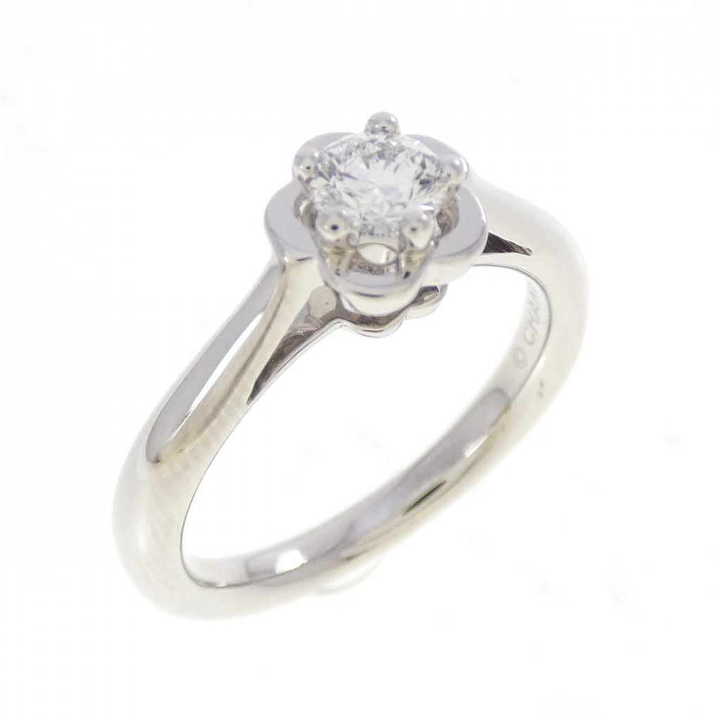 Chanel Camellia Ring Silver