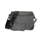Louis Vuitton Monogram Eclipse Reverse Trio Messenger Shoulder