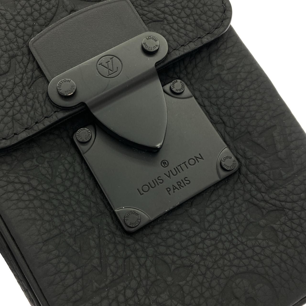 Louis Vuitton Taurillon Monogram S Lock Vertical Wearable Wallet Shoulder — view 6