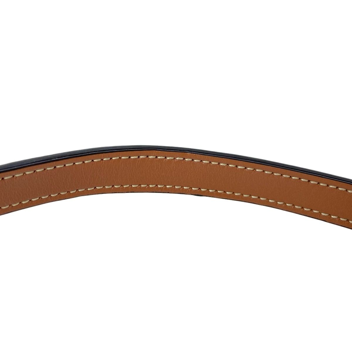 Celine Shoulder Bag Crossbody Oval Pass Cuill Triomphe Brown — view 9