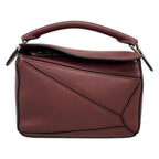 Loewe Handbag Puzzle Bag Mini Bordeaux