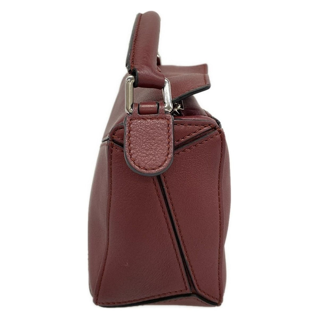 Loewe Handbag Puzzle Bag Mini Bordeaux — view 2