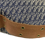 Dior Shoulder Bag Street Chic Beige Navy Brown Leather — view 6