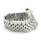 Rolex Watch Datejust SS 18k White Gold Winding Bracelet 22 Links Plastic — view 5