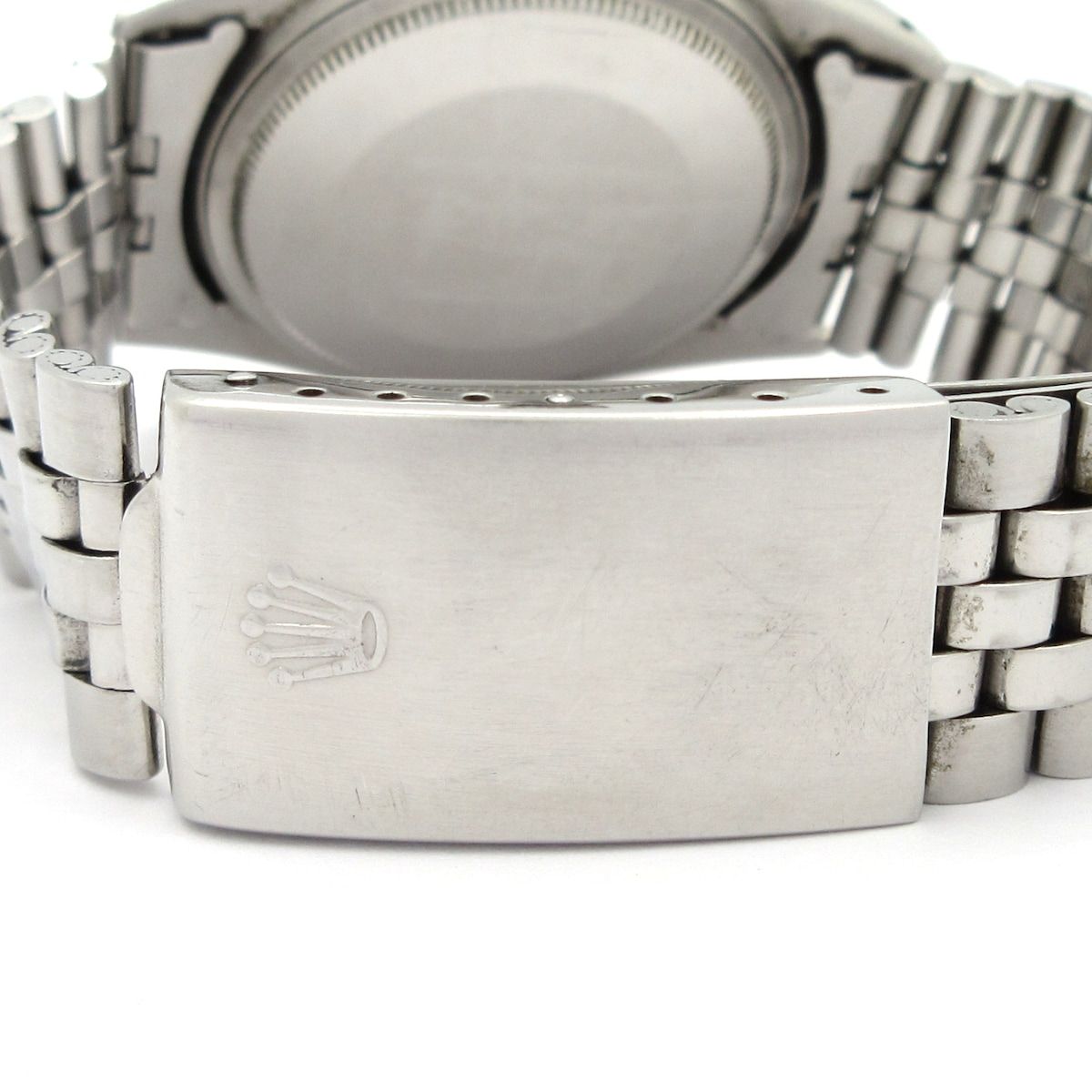 Rolex Watch Datejust SS 18k White Gold Winding Bracelet 22 Links Plastic — view 6