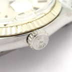 Rolex Watch Datejust SS 18k White Gold Winding Bracelet 22 Links Plastic — view 9