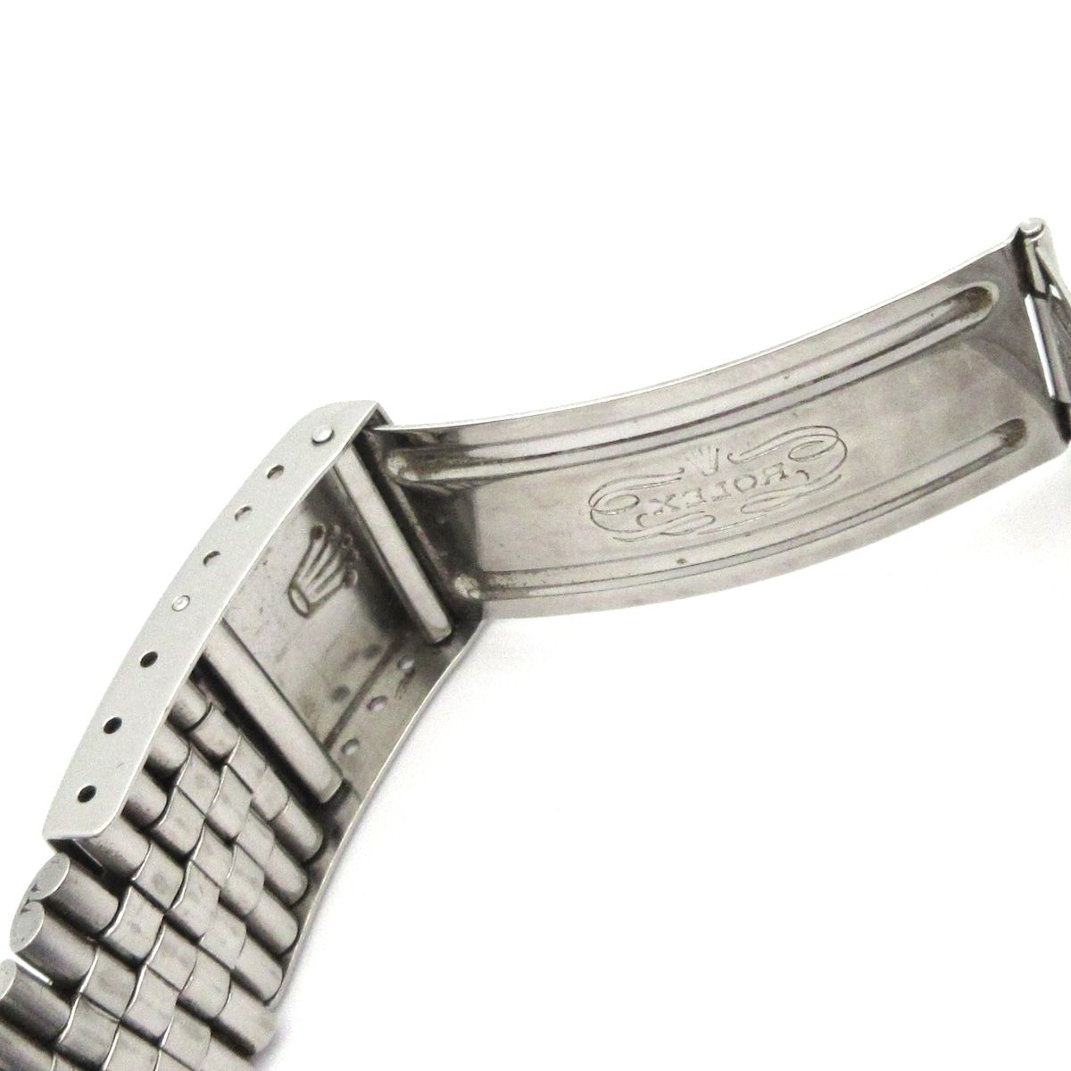 Rolex Watch Datejust SS 18k White Gold Winding Bracelet 22 Links Plastic — view 8