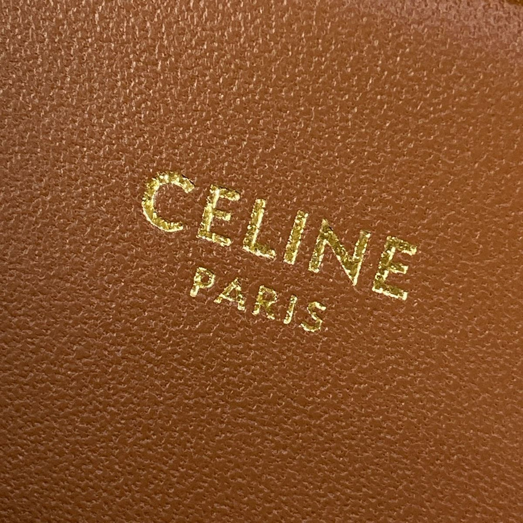 Celine Shoulder Bag Claude Triomphe Canvas — view 8