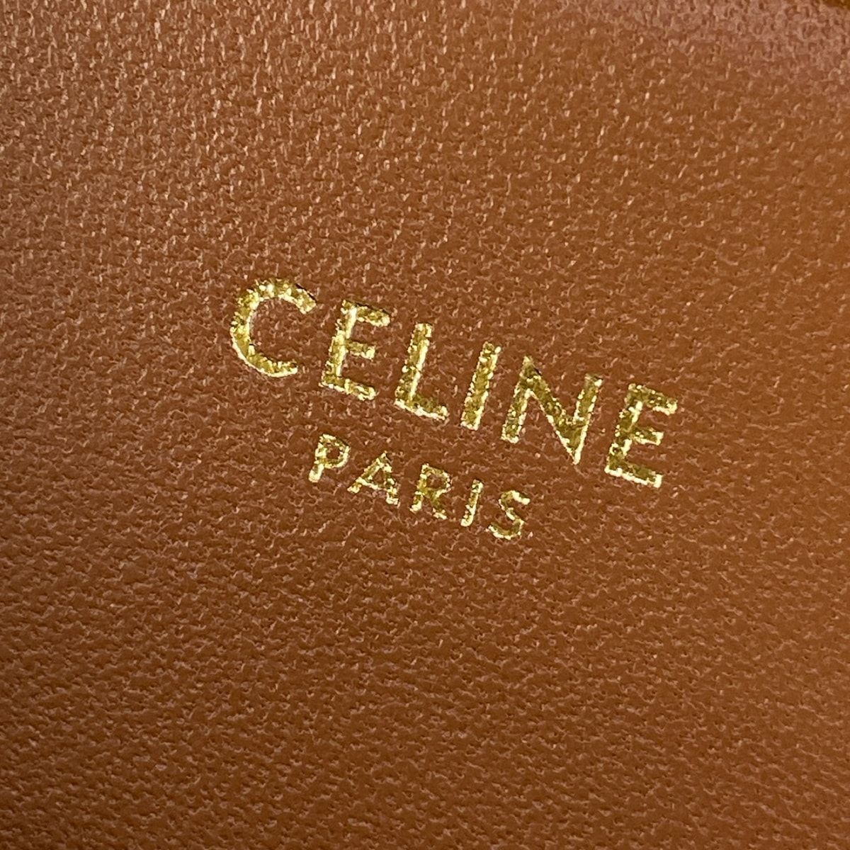 Celine Shoulder Bag Claude Triomphe Canvas — view 8