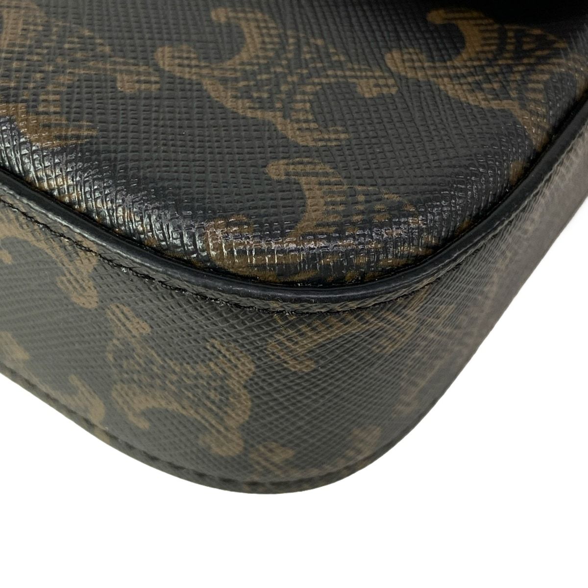 Celine Shoulder Bag Claude Triomphe Canvas — view 6