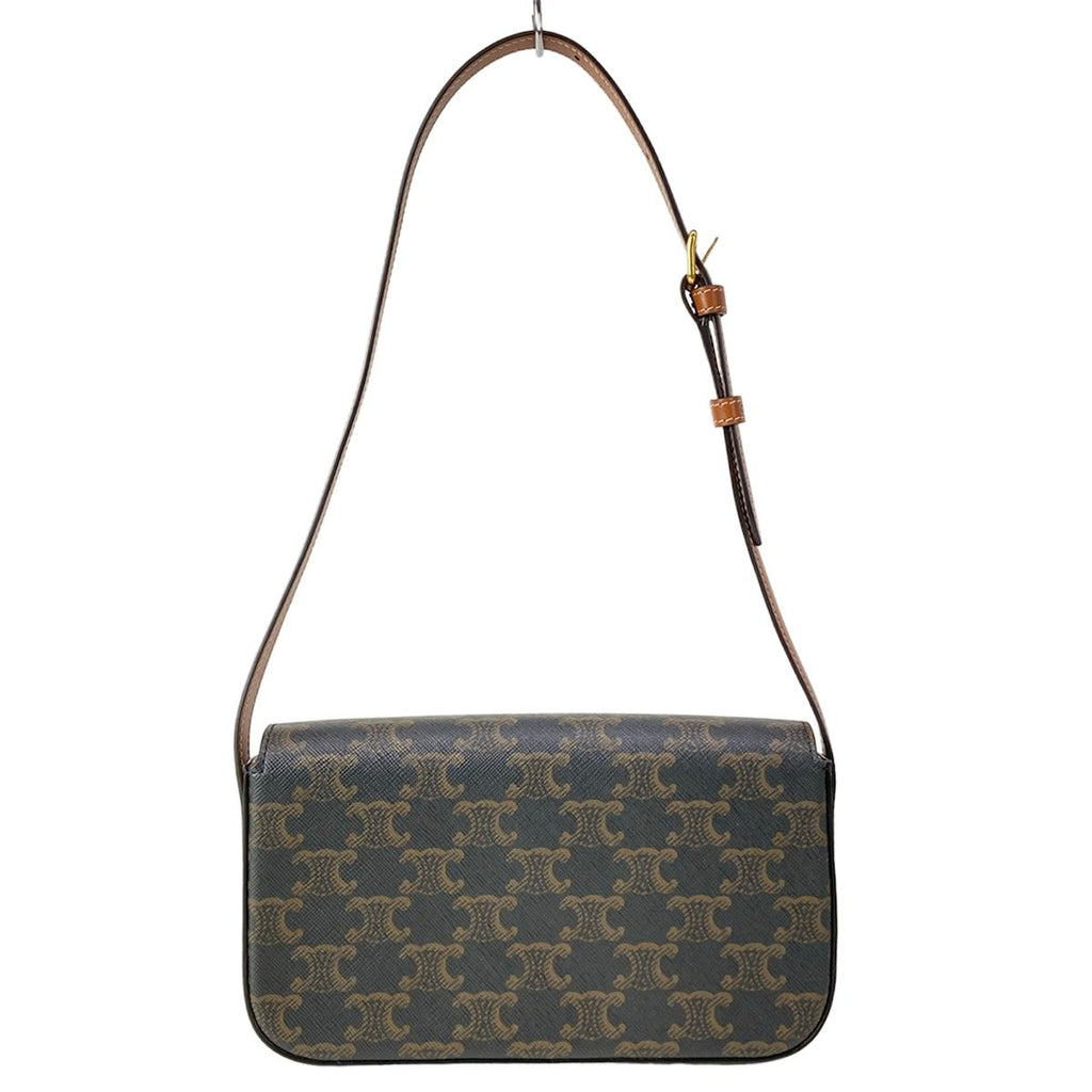 Celine Shoulder Bag Claude Triomphe Canvas — view 3
