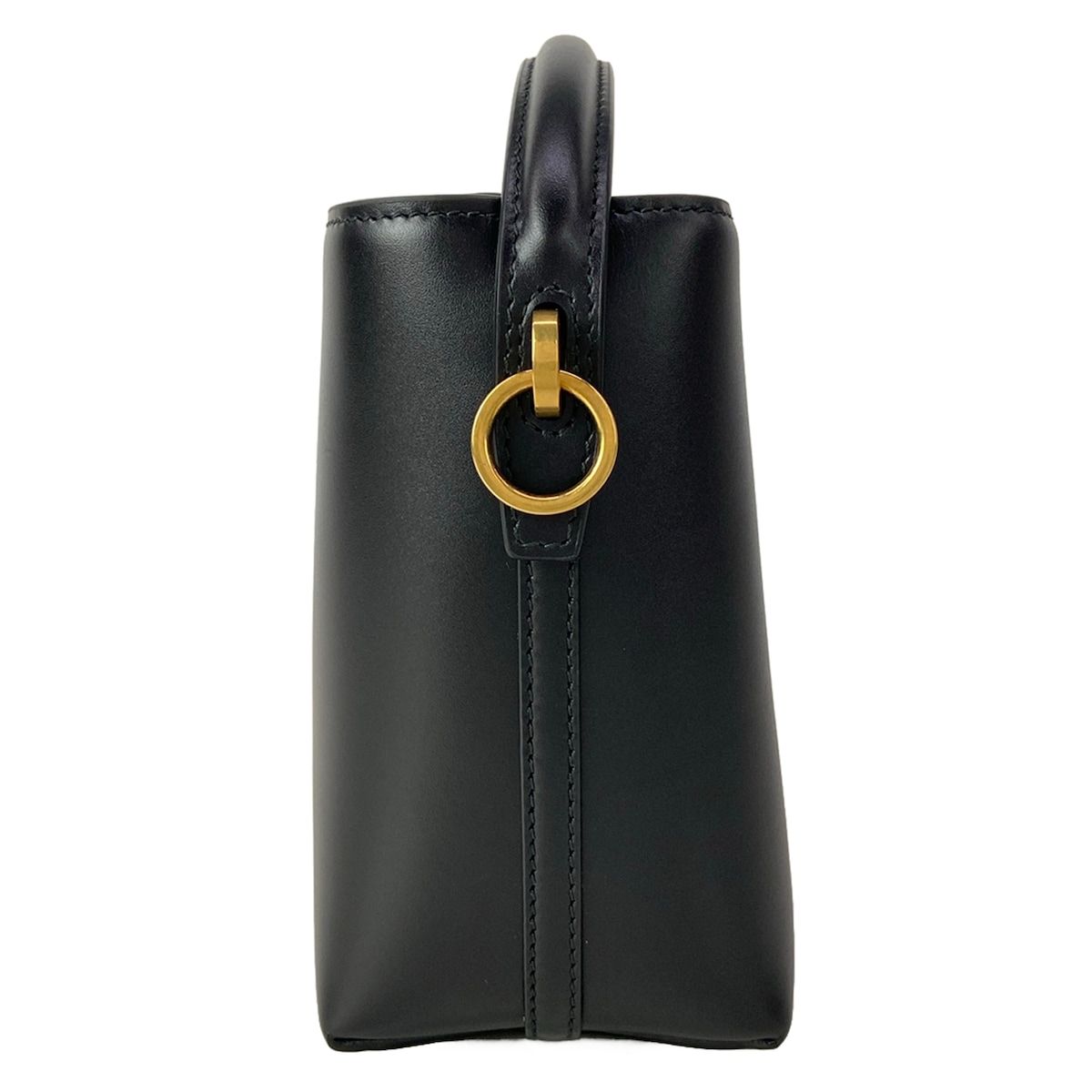 Saint Laurent Paris Handbag le 37 Mini Black Leather — view 4
