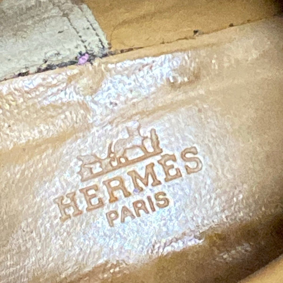 Hermes Long Boots 35.5 Jumping Beige Kelly Buckle Silver Leather — view 9