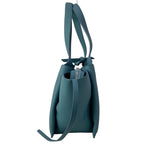 Celine Shoulder Bag Trifold Small Blue Green Leather — view 4