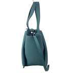 Celine Shoulder Bag Trifold Small Blue Green Leather — view 2
