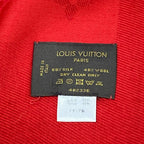 Louis Vuitton Shawl Monogram Pomme D'amour Wool Silk Scarf — view 2