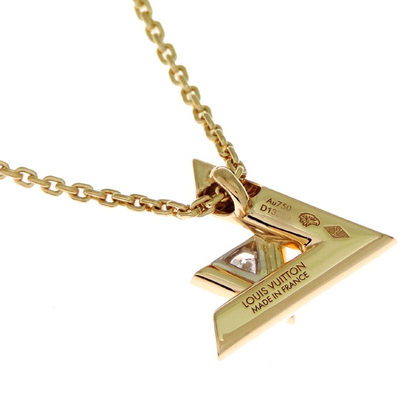 Louis Vuitton Necklace Gold — view 3