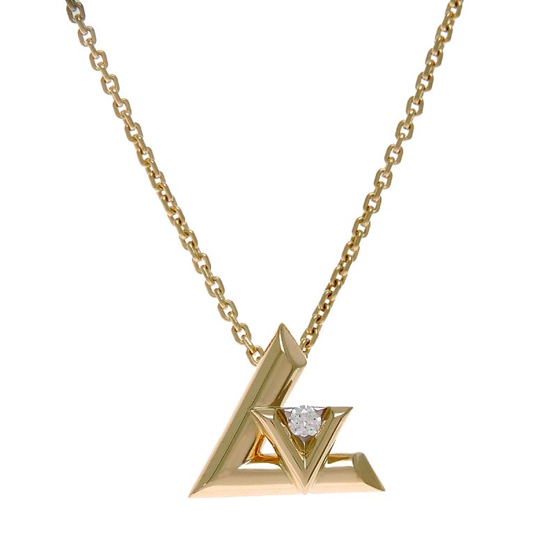 Louis Vuitton Necklace Gold