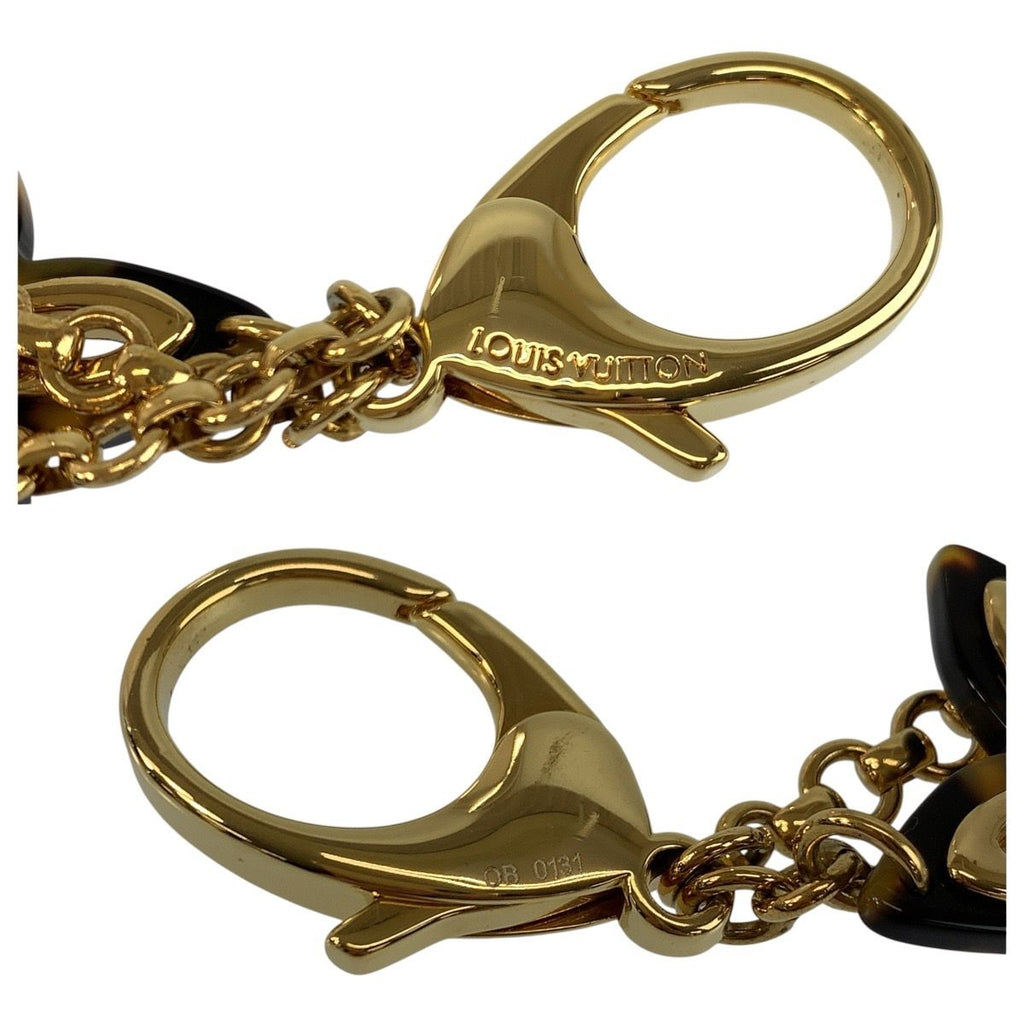 Louis Vuitton Bijou Sac Insolence Brown Gold Bag Charm Key Holder — view 3