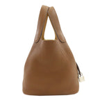 Hermes Picotin Lock PM Eclat Silver Handbag Taurillon — view 3