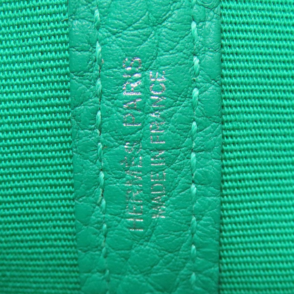 Hermes Garden Party TPM Silver Handbag Toile Officier — view 6