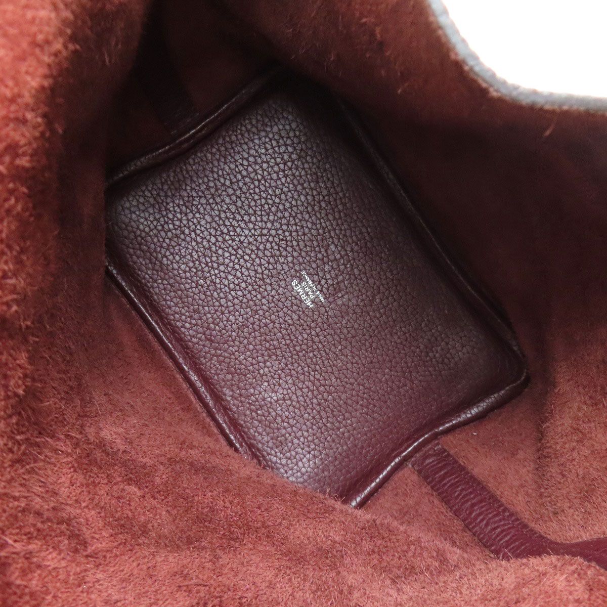 Hermes Picotin Lock PM Silver Handbag Taurillon — view 5