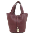 Hermes Picotin Lock PM Silver Handbag Taurillon