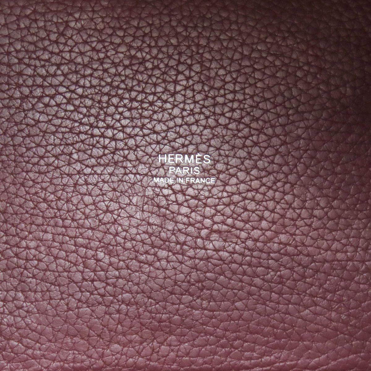 Hermes Picotin Lock PM Silver Handbag Taurillon — view 6