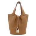 Hermes Picotin Lock PM Silver Handbag Taurillon