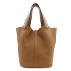 Hermes Picotin Lock PM Silver Handbag Taurillon — view 2