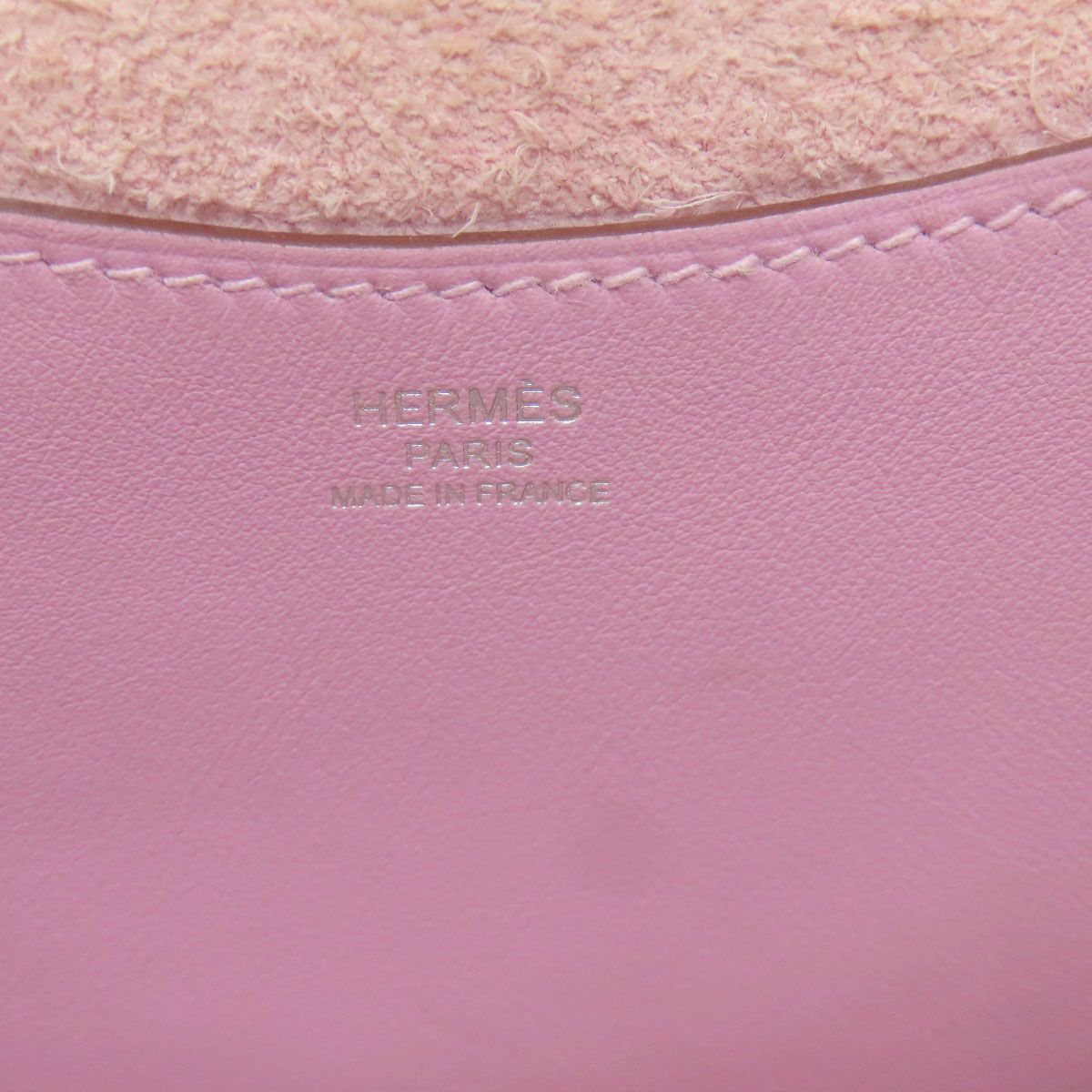 Hermes in the Loop 18 Silver Handbag Taurillon — view 6
