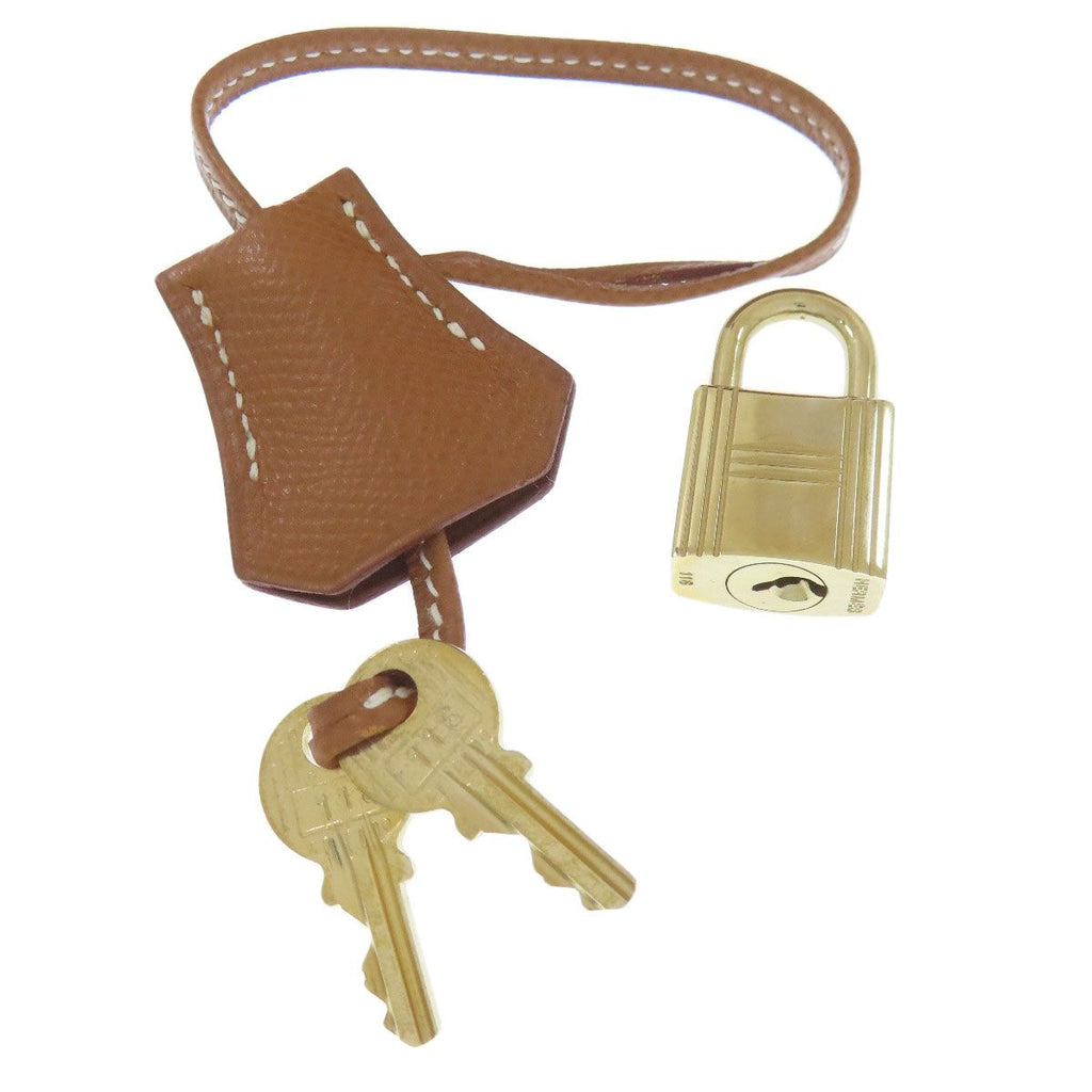 Hermes Bolide 31 Gold Handbag Epsom — view 8
