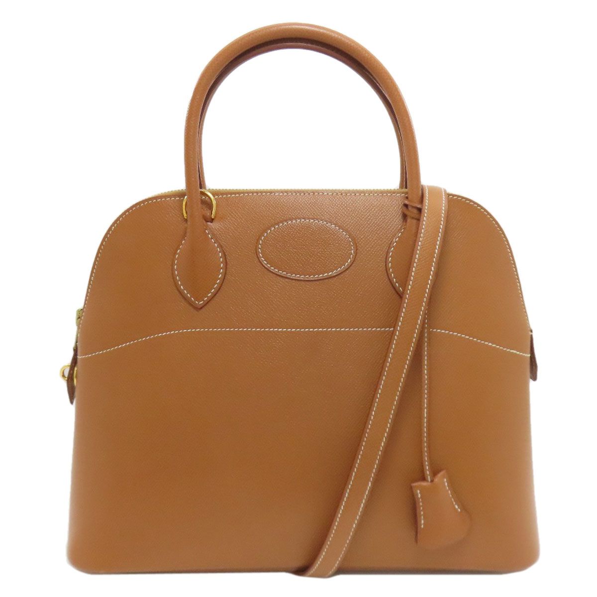 Hermes Bolide 31 Gold Handbag Epsom