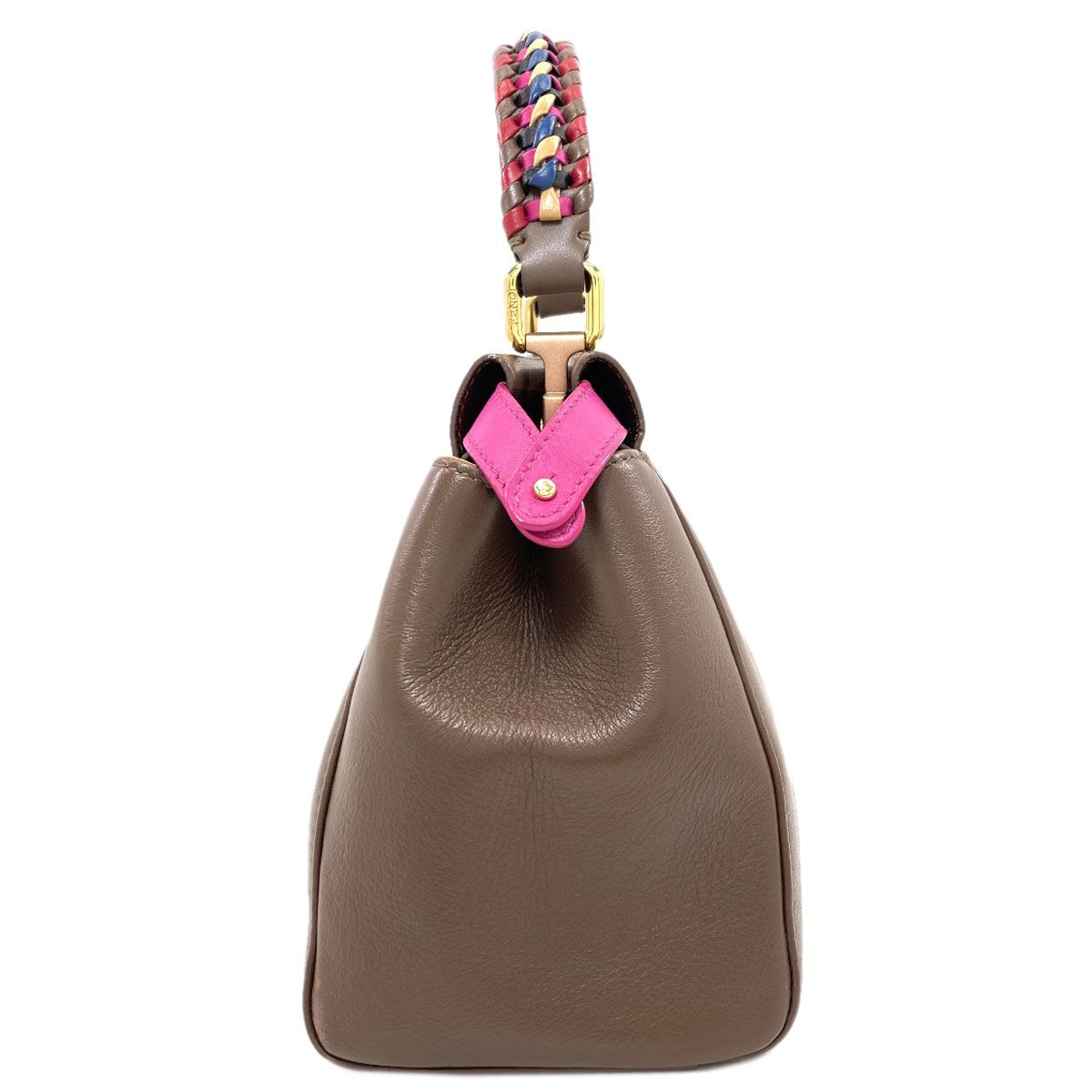 Fendi Peekaboo Mini 2-Way Handbag Leather — view 3