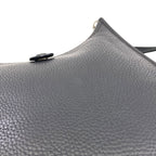 Hermes Evelyne 1 PM Silver Shoulder Bag Taurillon — view 8