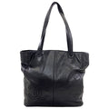 Chanel CC Logo Tote Lambskin