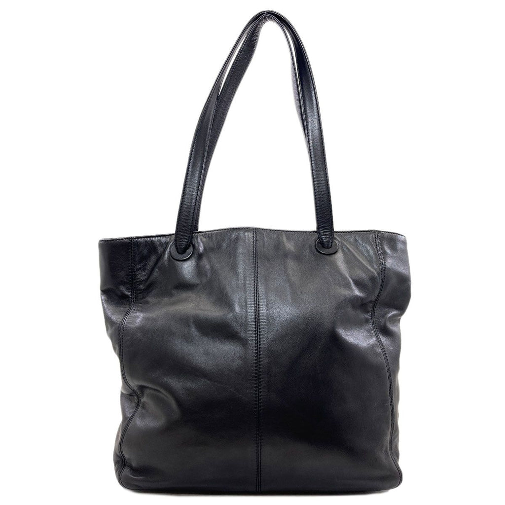 Chanel CC Logo Tote Lambskin — view 2
