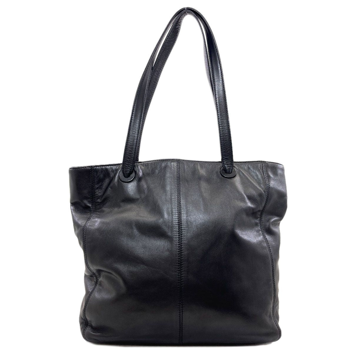 Chanel CC Logo Tote Lambskin — view 2