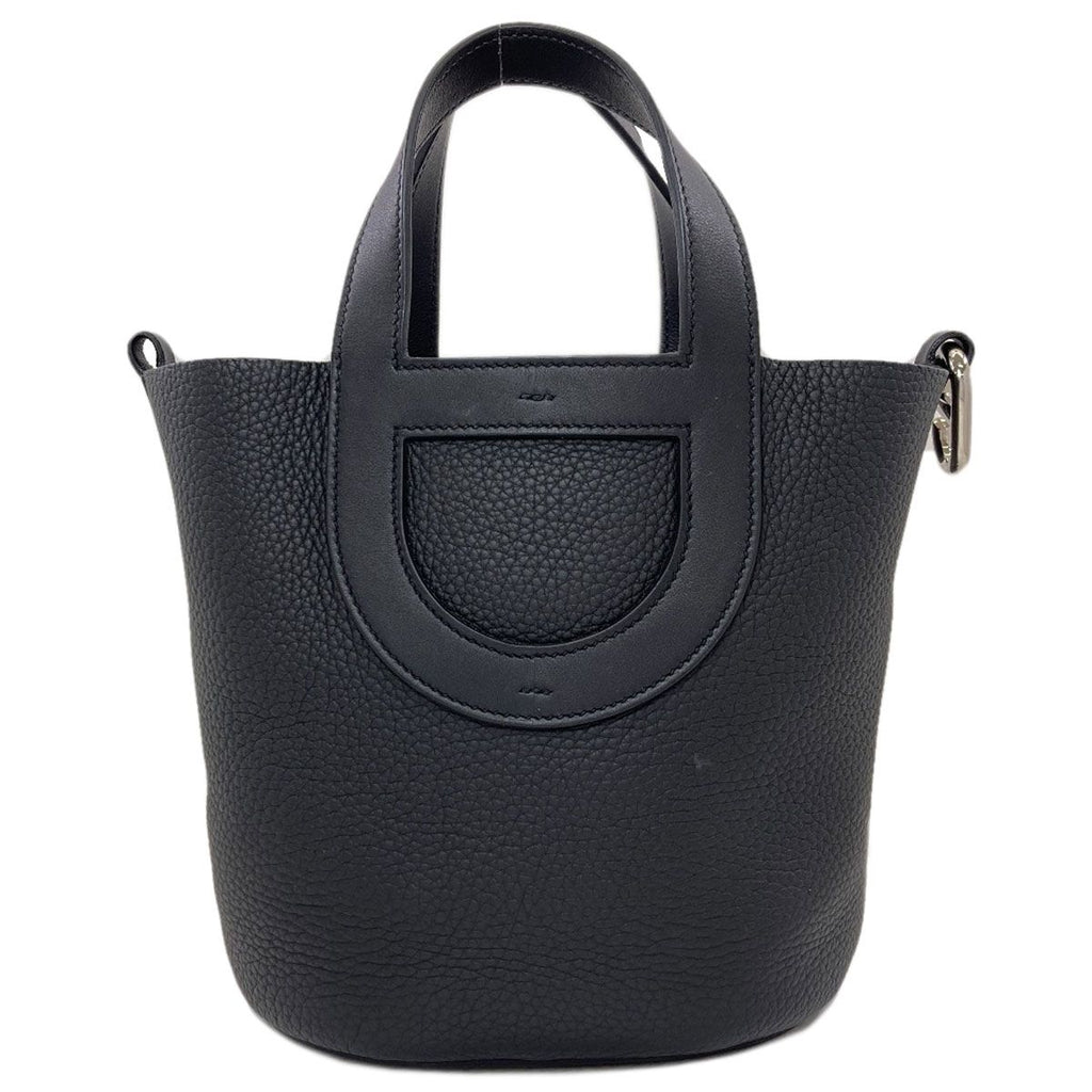 Hermes in the Loop 18 Silver Handbag Taurillon