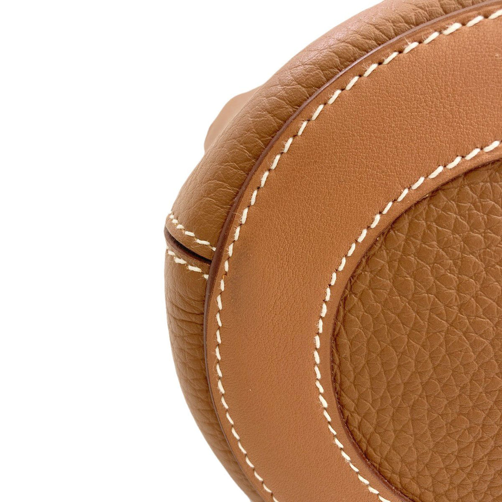 Hermes in the Loop 18 Gold Silver Handbag Taurillon — view 9