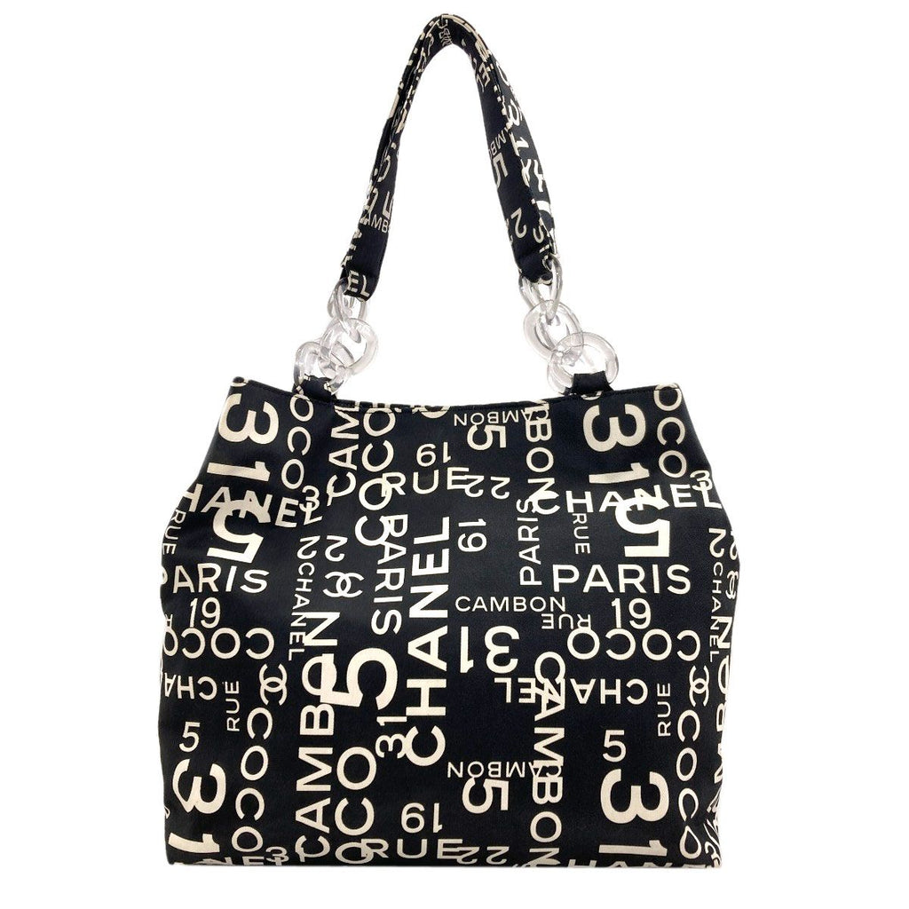 Chanel Tote Canvas Black — view 2
