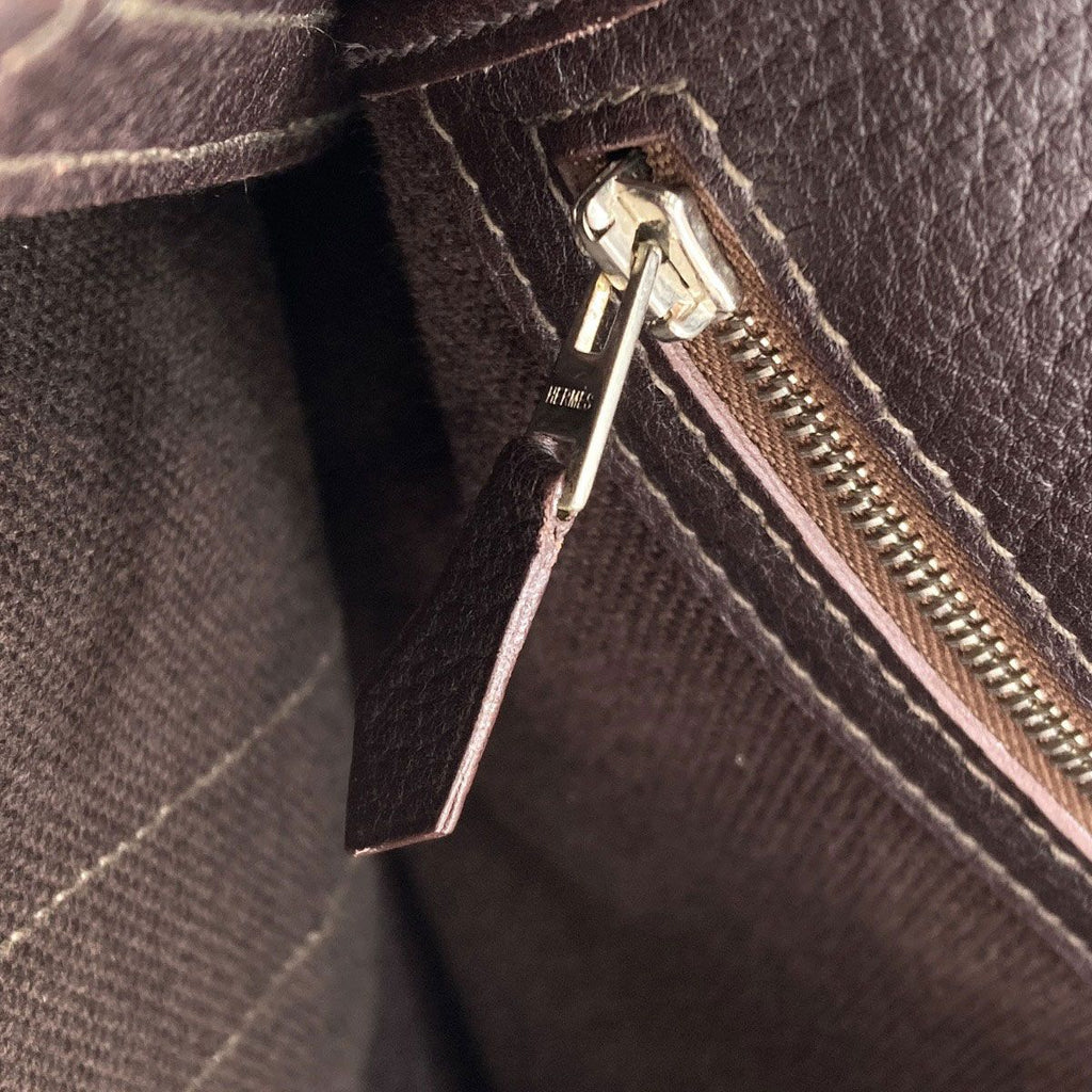 Hermes Petite Ceinture PM Handbag Toile — view 7