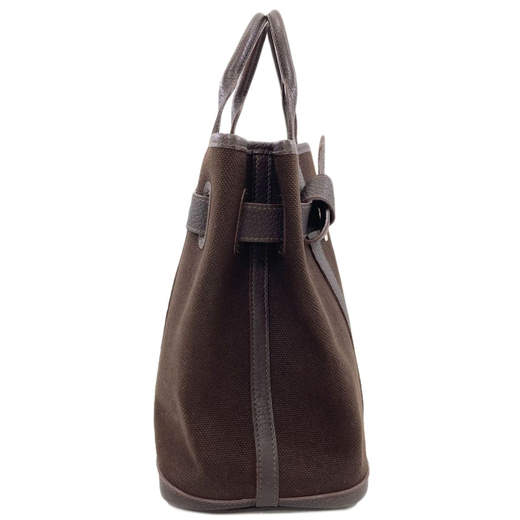 Hermes Petite Ceinture PM Handbag Toile — view 3