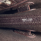 Hermes Petite Ceinture PM Handbag Toile — view 6