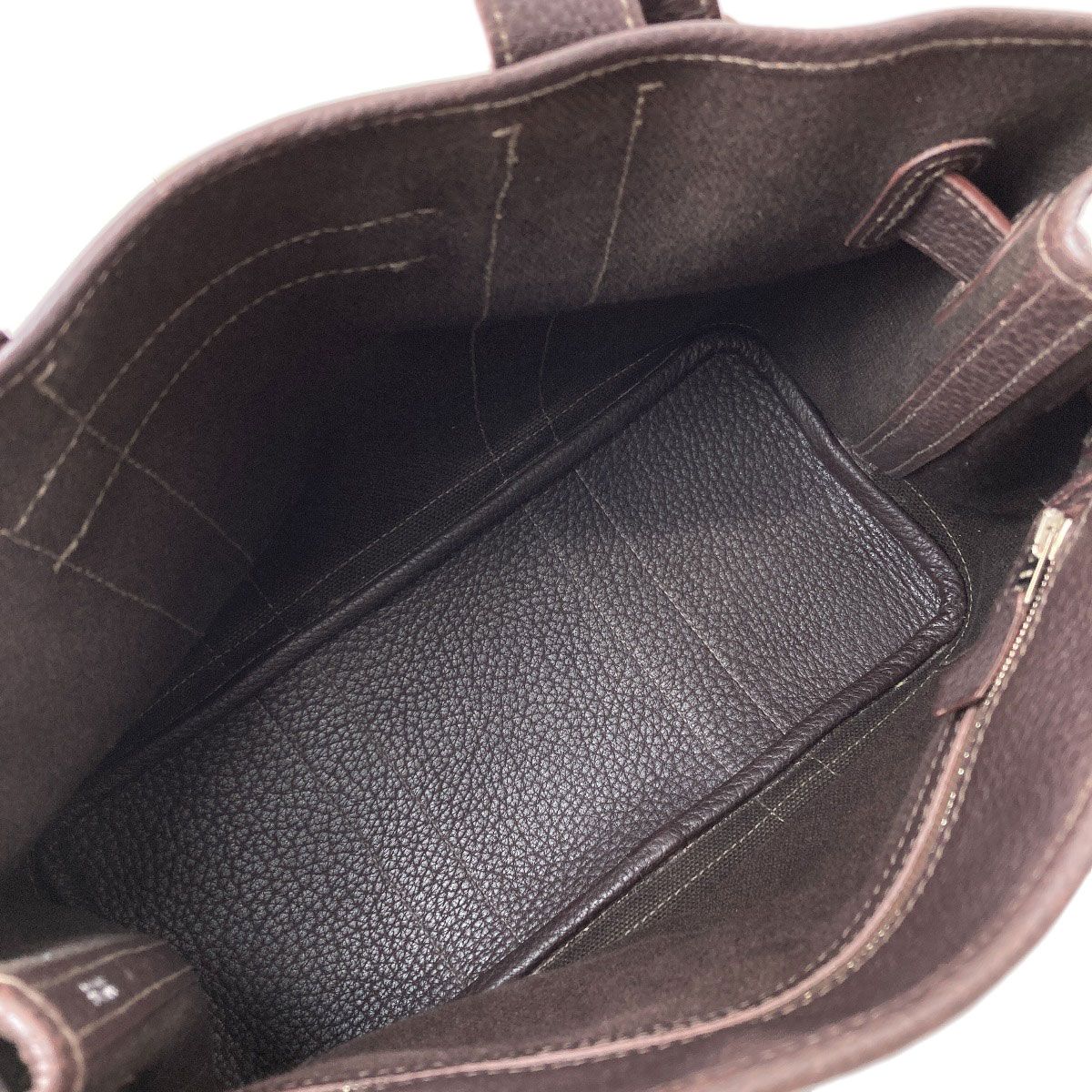 Hermes Petite Ceinture PM Handbag Toile — view 5