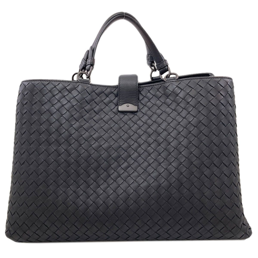 Bottega Veneta Roman Intrecciato 2-Way Tote Calf — view 2