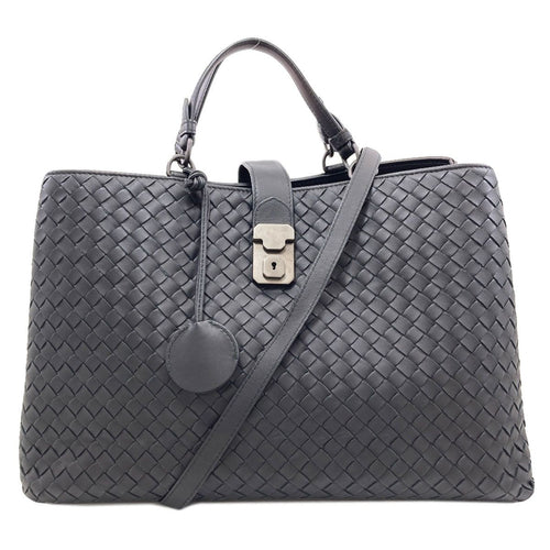 Bottega Veneta Roman Intrecciato 2-Way Tote Calf