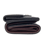 Chanel Quilted Silver Trifold Wallet Grained Calfskin — view 3
